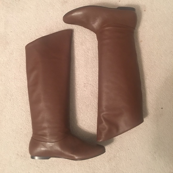 Ann Taylor Shoes - Ann Taylor Flat Leather Boots